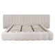 CAMA CUPIDON CREAM FANCY 180X210 WITH STORAGE RICHMOND S6006